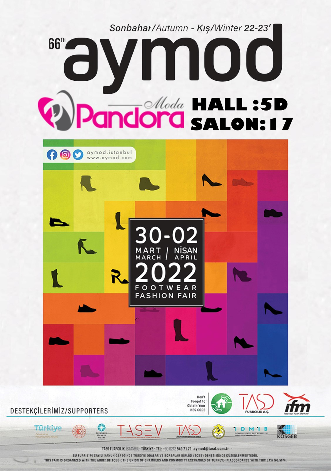 2022 Aymod Uluslararası Ayakkabı Moda Fuarı